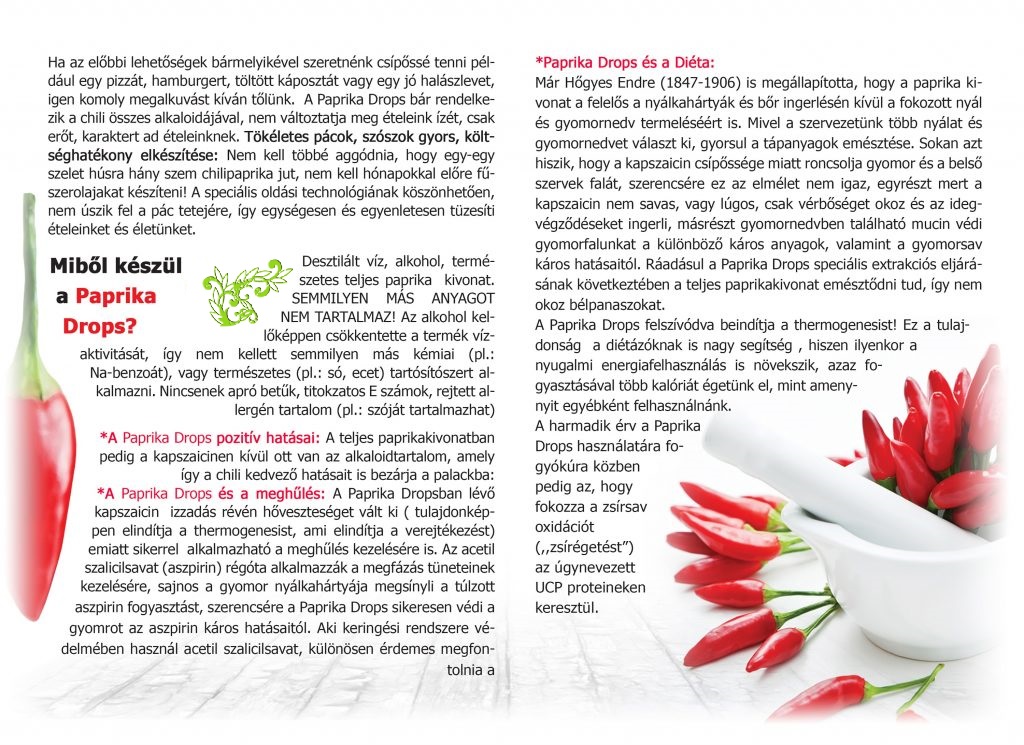 Miből készül a Paprika Drops?